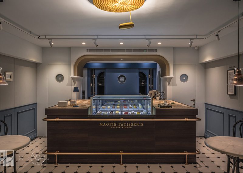 礎石設計_夜影檀木_天母甜點店_9
