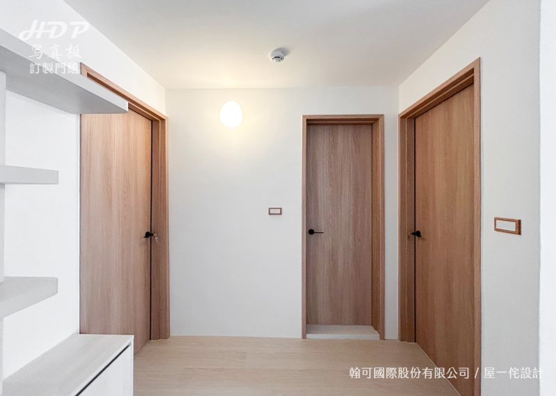 訂製門組_秋野深橡_住宅_屋ㄧ侘-4