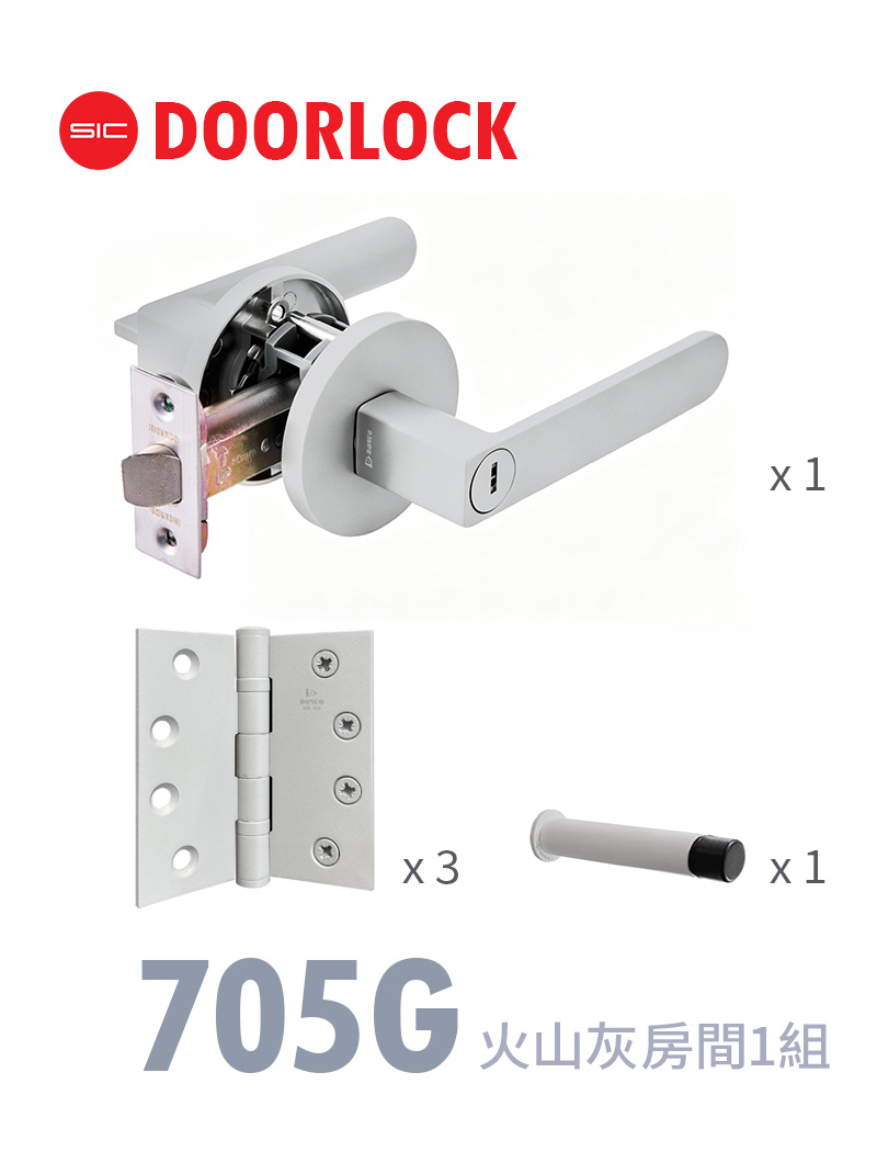 705G火山灰房間用五金組